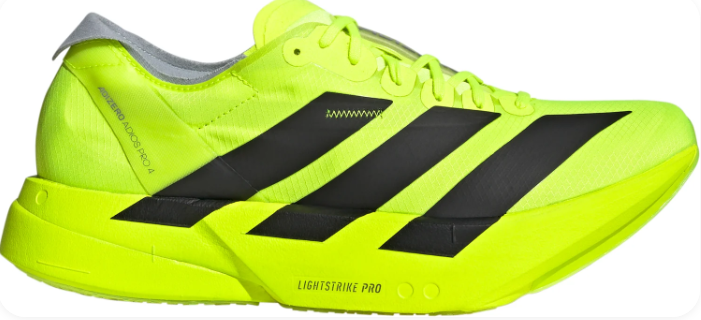 adidas Adizero Adios Pro 4 Mens Running Shoes - Yellow