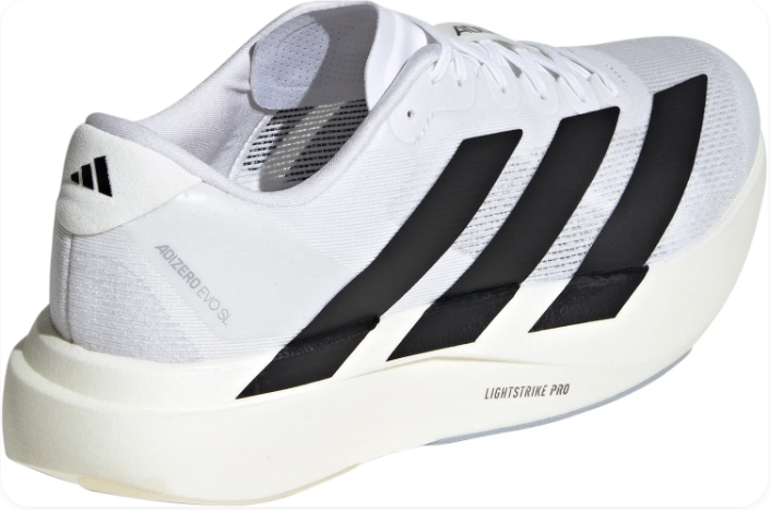 adidas Adizero EVO SL Mens Running Shoes - White
