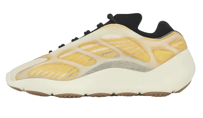 adidas Yeezy 700 V3 'Fade Carbon' Lace Up Sneakers