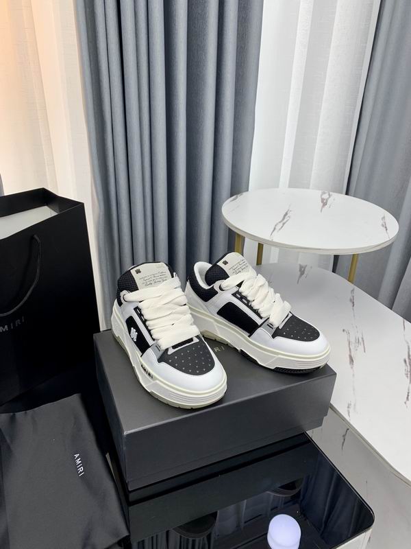 Amiri MA-1 Low Sneaker — White / Black