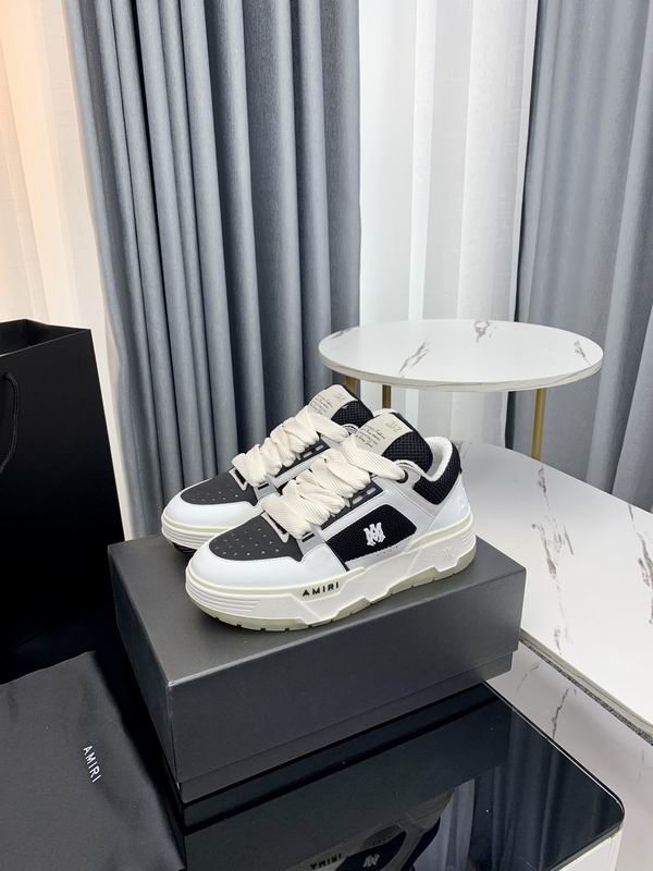 Amiri MA-1 Low Sneaker — White / Black