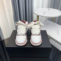 Amiri MA-1 Low Sneaker — White / Burgundy