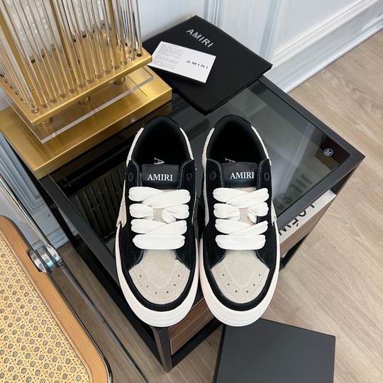 Amiri MA-1 Low Sneaker — Black / White