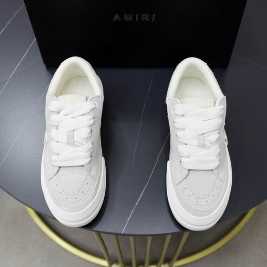 Amiri MA-1 Low Sneaker — Triple White