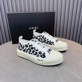 Amiri Court Low — Leopard Print / Black & White