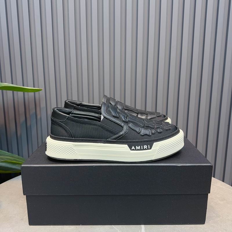 Amiri Skel-Top Slip-On — Black