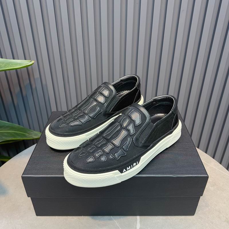 Amiri Skel-Top Slip-On — Black