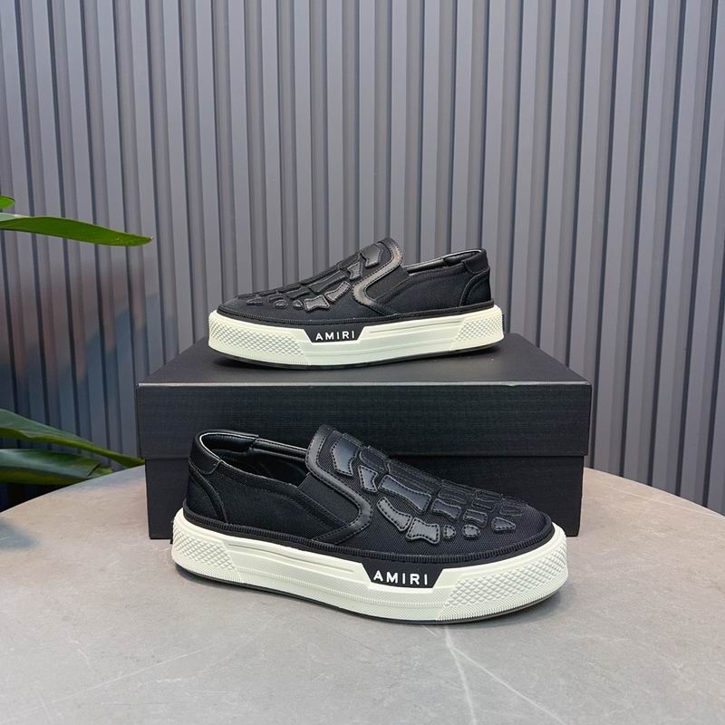 Amiri Skel-Top Slip-On — Black
